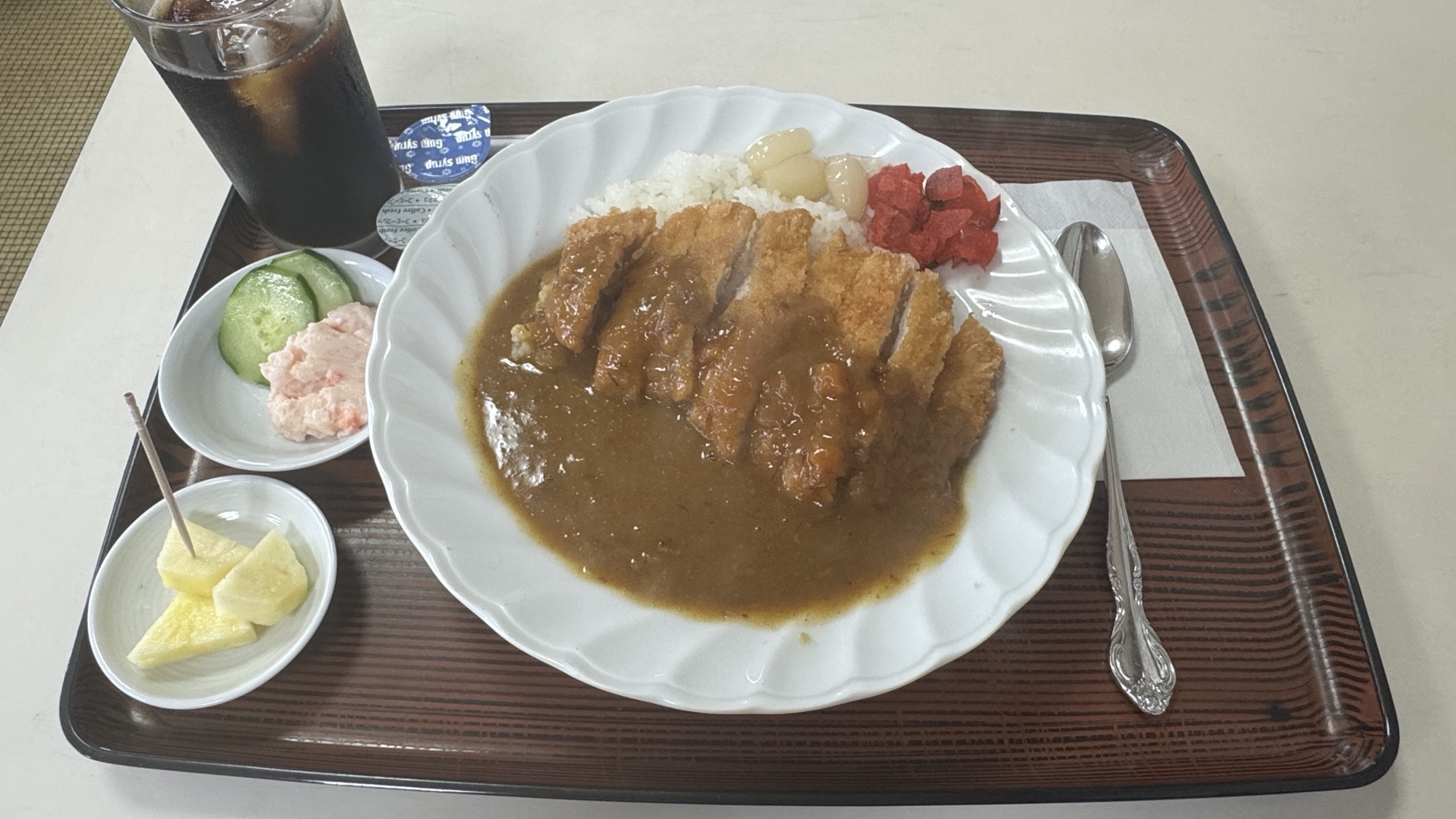 【香川県観音寺市】木之郷町にある『お食事処グルーメ』さんでカツカレーを食べて来ました！