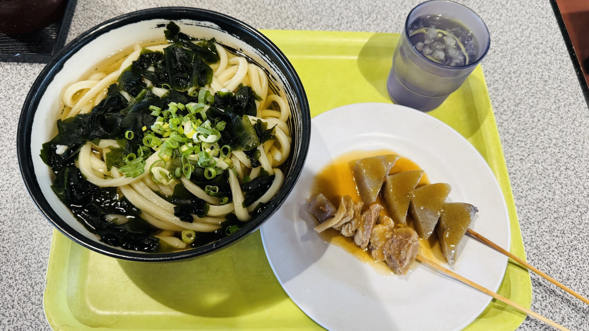 【香川県三豊市】財田町の道の駅たからだの里さいたにある『うどん茶屋さいた』でわかめうどんを食べて来ました!!