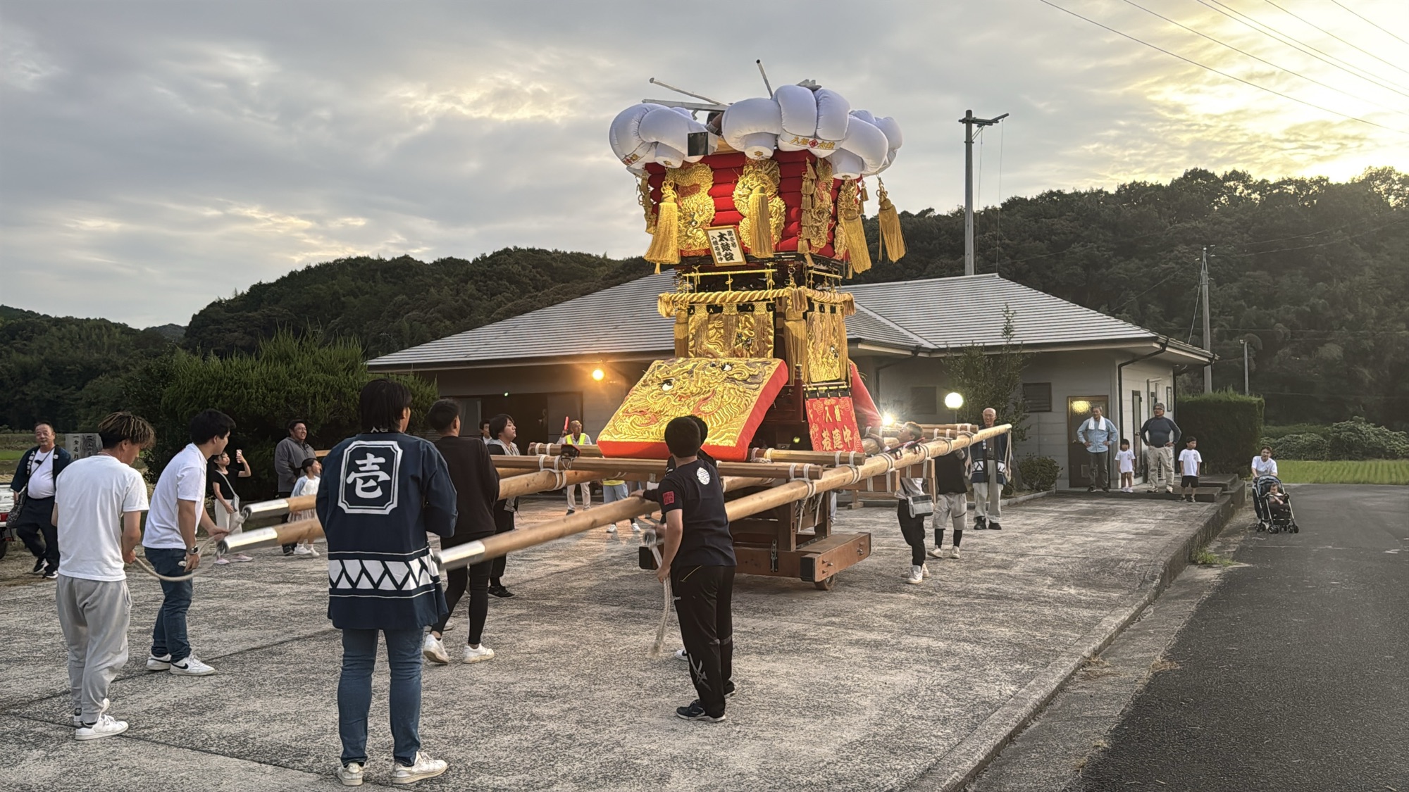 【香川県三豊市財田町】入樋太鼓台 2025年9月27日撮影 高津神社