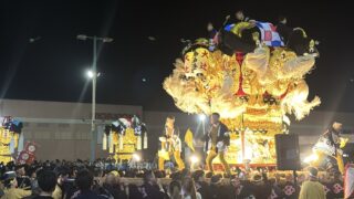 【大辻太鼓台】2025年10月4日撮影 香川県三豊市山本町辻