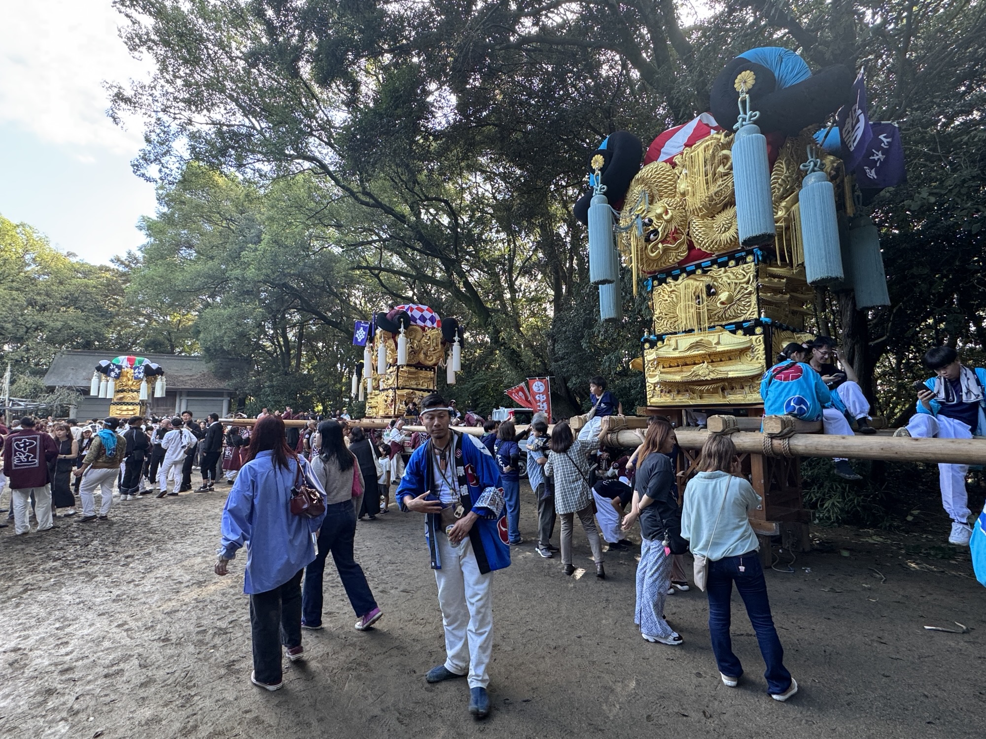 【山本西太鼓台】菅生神社秋季例大祭にて 2025年10月5日撮影